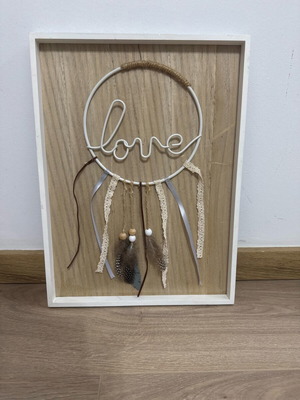 Love frame used, size 30x40