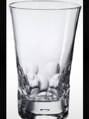 Baccarat crystal water glasses set of two like new