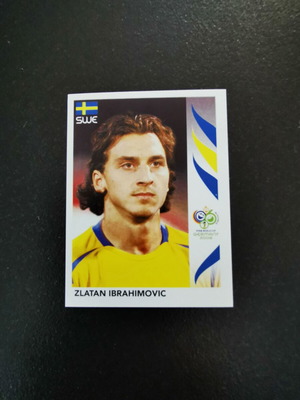 Zlatan Ibrahimovic Panini FIFA World Cup Germany 2006 Sticker