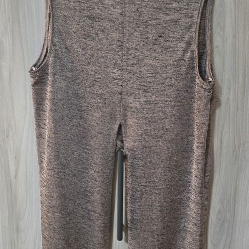 Bershka blouse with shimmer like new, beige, size S