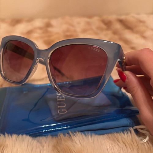 Guess sunglasses new turquoise and gold