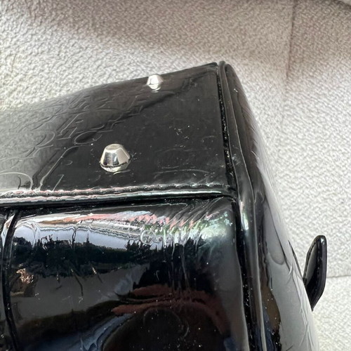 Dior Boston Bag Oblique Monogram like new, black handbag