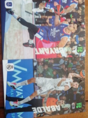 Top Class Bryant and Abalde basketball cards like new