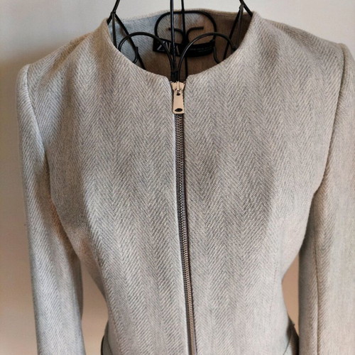 Zara coat like new, gray, size XS