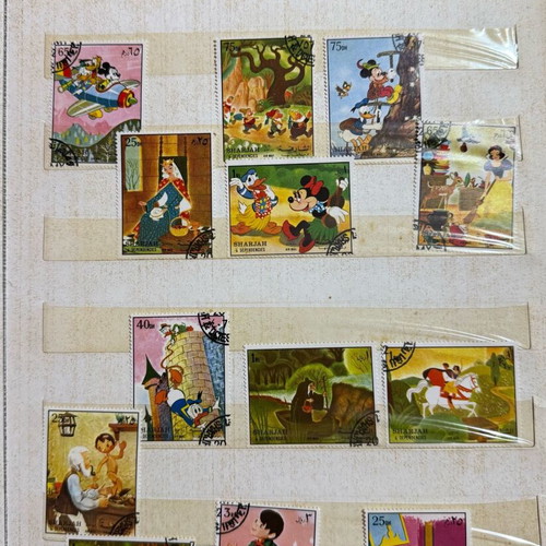Disney stamps sealed, 39 pieces, like new