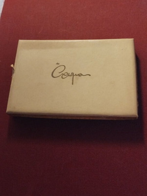 Aroma cigarette box used, collectible Keranis