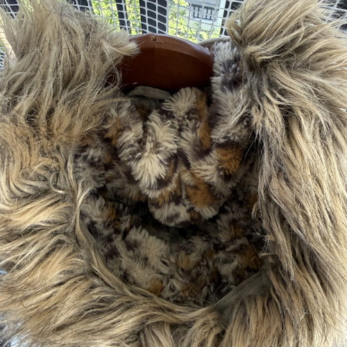Orchestra Khaki Parka with Hood and Faux Fur for Girls, Like New