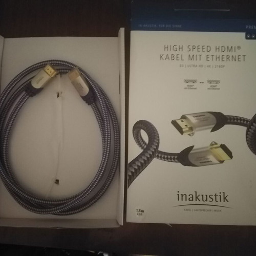 Inakustik Premium High Speed HDMI Cable 1.5m, triple shielded