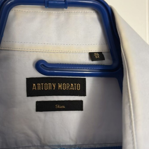 Antony Morato men's shirt size M like new with faded collar