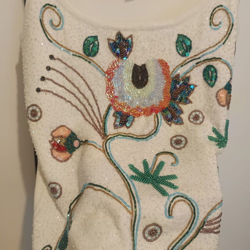 Dorothy Calvin Ray tank top size M like new, white