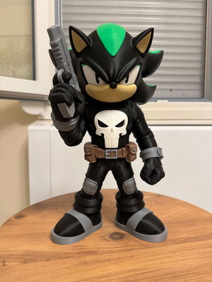 Shadow The Hedgehog Sonic 3D Model new