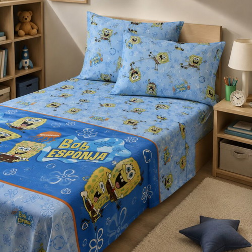 Children's bed sheet set, cotton, 140x200 cm