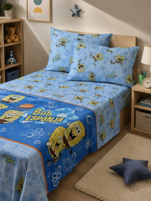 Children's bed sheet set, cotton, 140x200 cm