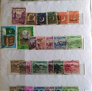 Μπλοκ παλαιών γραμματοσήμων