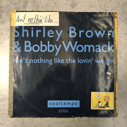 Shirley Brown Ain't Nothing Like The Loving We Got 12″ vinyl maxi single used