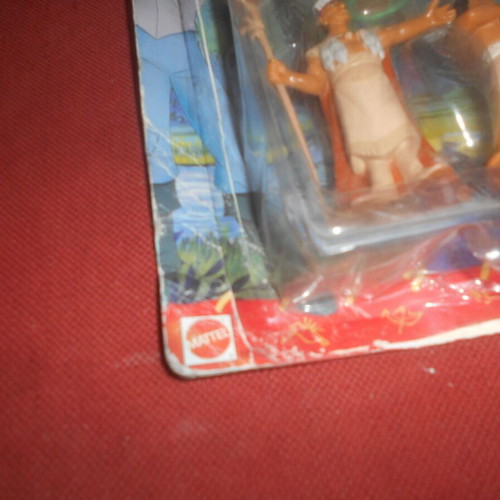 Pocahontas collectible figures 1994 Mattel used set