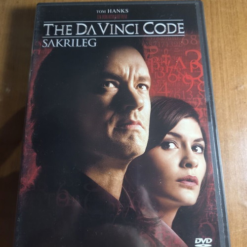 The Da Vinci Code DVD like new, adventure movie 2006