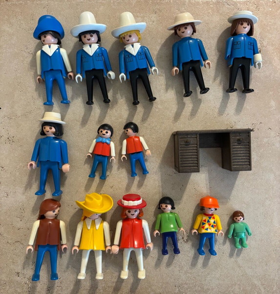Playmobil Фигури син пакет