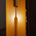 2 Oregon interior doors used with solid wood frames 9 cm