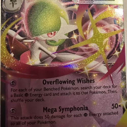 Mega Gardevoir ex Pokémon card like new