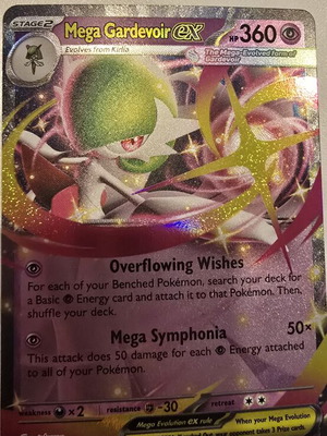 Mega Gardevoir ex Pokémon card like new