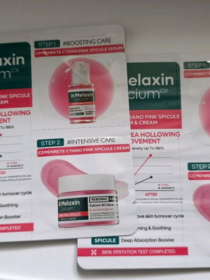 Dr. Melaxin travel size serum and cream, 2 pieces new