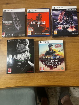 PlayStation 5 παιχνίδια σφραγισμένα σε άριστη κατάσταση