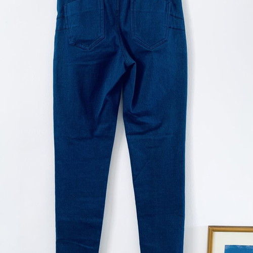 High-waisted pants Ioanna Kourbela new, blue, size S