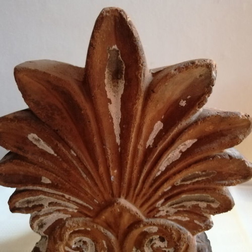 Akrokeramo used, rare 1920s decorative architectural ornament
