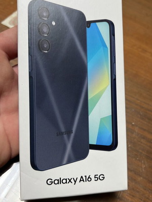 Samsung Galaxy A16 5G καινούργιο, μπλε μαύρο, 4GB/128GB