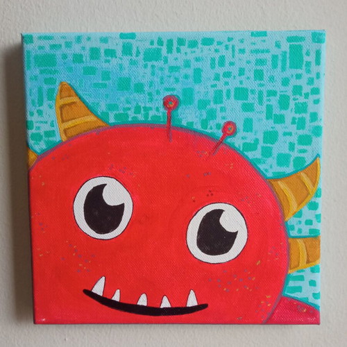 Children's painting canvas made to order 20x20