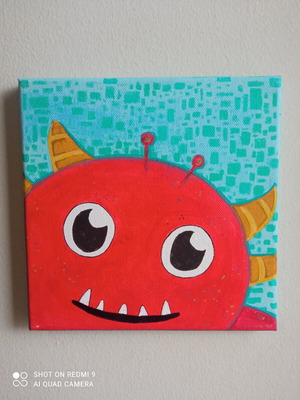 Children's painting canvas made to order 20x20
