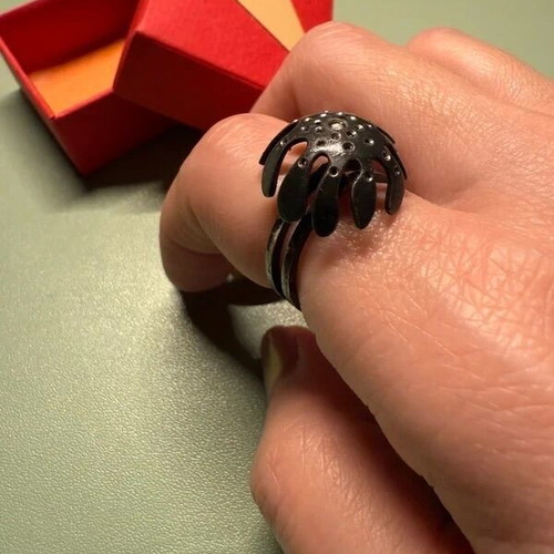 Bolero Ring by Konstantinos Georgopoulos Silver 925 Handmade