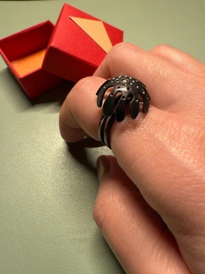 Bolero Ring by Konstantinos Georgopoulos Silver 925 Handmade