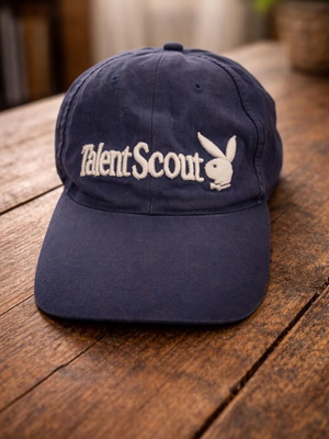 Vintage καπέλο Playboy μεταχειρισμένο, dark navy blue
