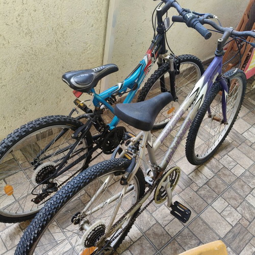Bicycles used, set of 2, functional