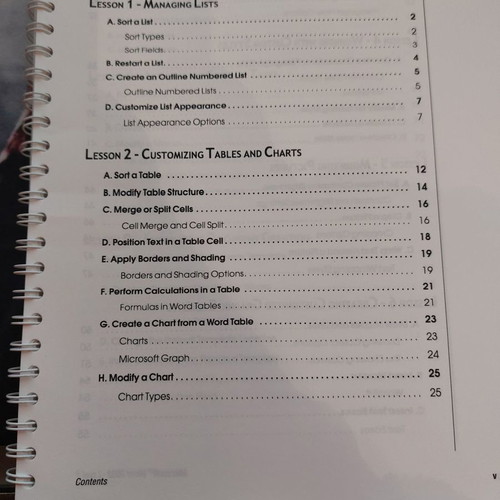 Master Your Computer (New Horizons) book used, Microsoft Office Word 2003 - Level 2