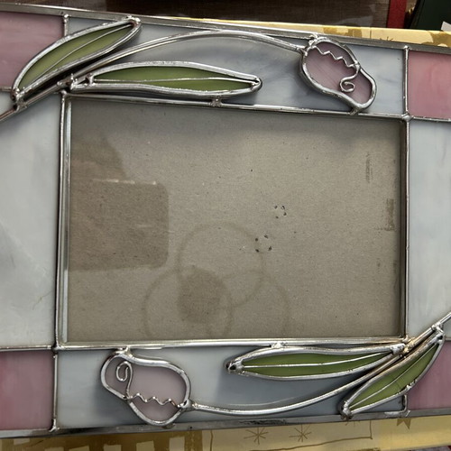 Photo frame tulips like new