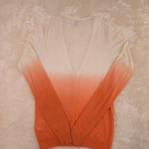 Red Valentino women's cardigan with beige-orange gradient