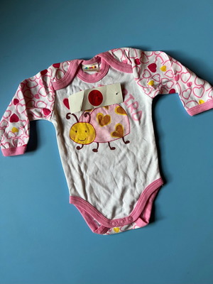 Βρεφικό κορμάκι καινούργιο για κορίτσι 0-3 μηνών