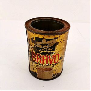 Κουτί μεταλλικό καφές Bravo εποχής 1950