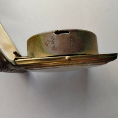 Andy travel clock used, made in West Germany, not working