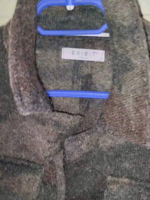 Exibit wool cardigan new, size M