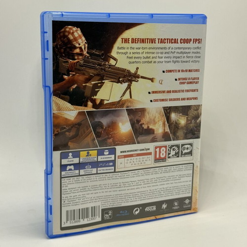 Insurgency SandStorm PS4 used action adventure game