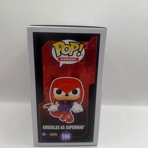 Funko Pop! Heroes Knuckles as Superman vinyl figure new