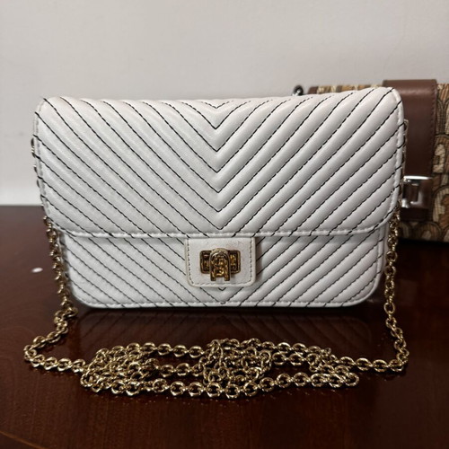 Furla Pop Star Mini shoulder bag like new, white