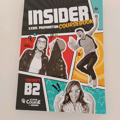 Insider B2 Teacher’s book set new, complete English course