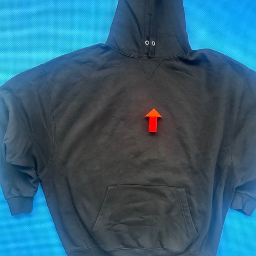 Urban Classics black oversized hoodie XS like new