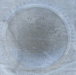Glass platter like new, diameter 32cm