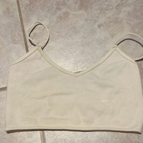 Stradivarius top shirt new, size XS, beige